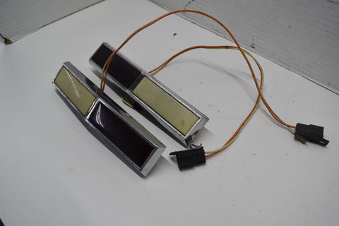 1964 1976 OLDS 1973 BUICK GM INTERIOR COURTESY LIGHTS LAMP PAIR 4434530 64 73 76