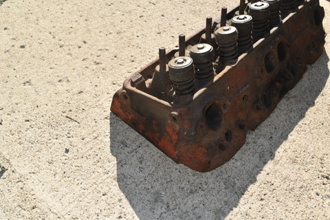 GM Chevy SB 262 267 305 Engine Cylinder Head 354434 J7 75 Small Block Chevrolet