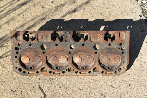 GM Chevy SB 262 267 305 Engine Cylinder Head 354434 J7 75 Small Block Chevrolet