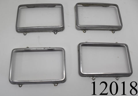 1979 1986 FORD MUSTANG LX CONVERTIBLE HEADLIGHT BEZEL SET 80 81 82 83 84 85