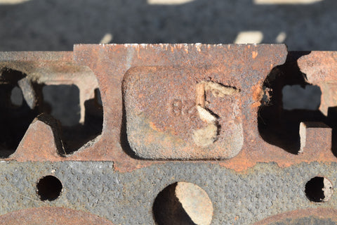 GM Chevy SB 262 267 305 Engine Cylinder Head 354434 J7 75 Small Block Chevrolet