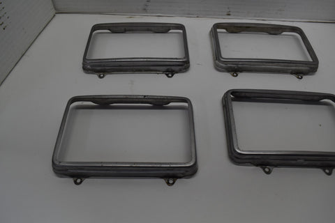 1979 1986 FORD MUSTANG LX CONVERTIBLE HEADLIGHT BEZEL SET 80 81 82 83 84 85