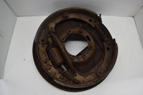 1958 CADILLAC LIMO FLEETWOOD SERIES 75 REAR RIGHT DRUM BRAKE PLATE 58