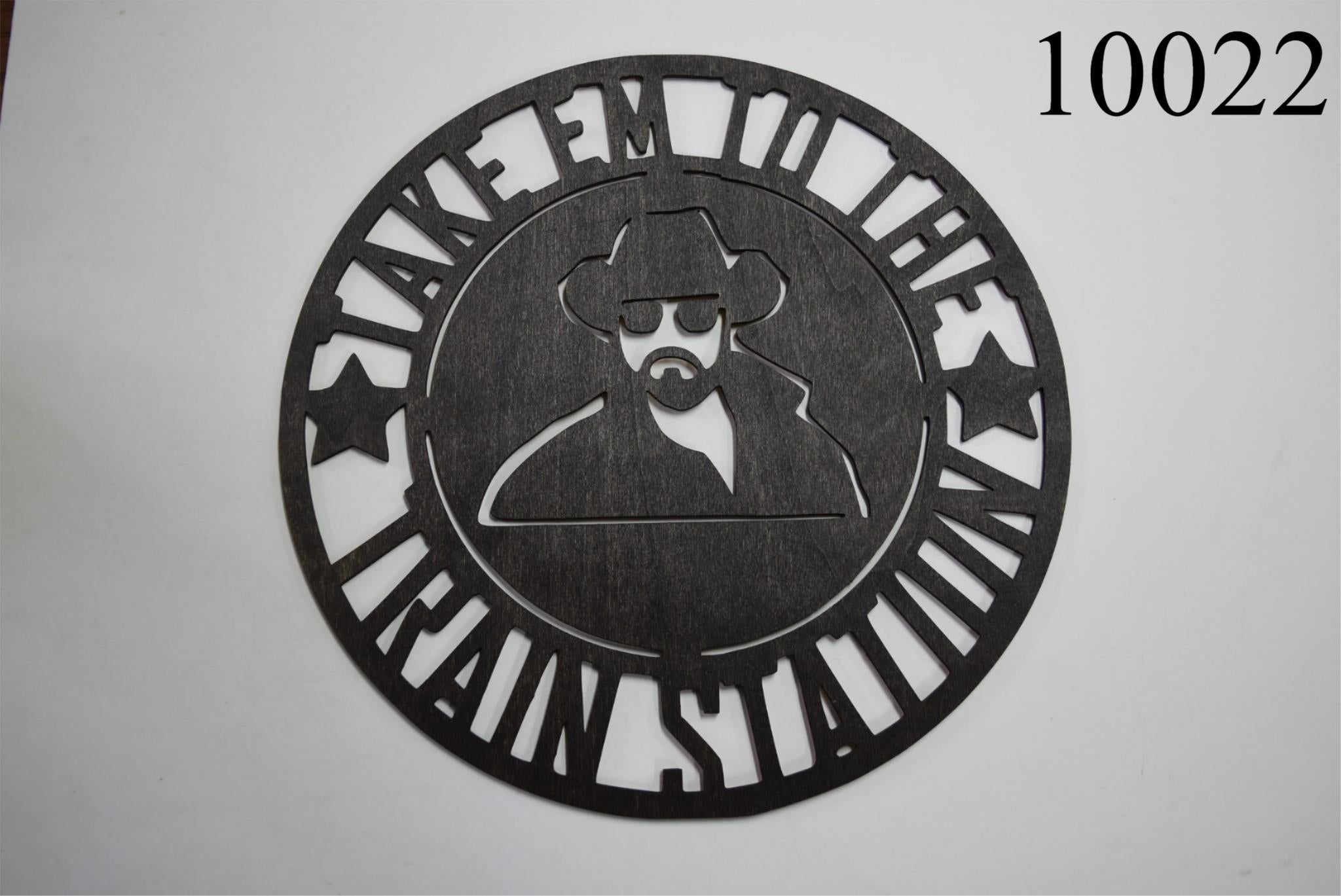 Yellowstone Rip Take Em to the Train Station Laser Cut Wood Sign 11 1 ...