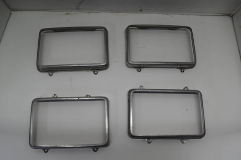 1979 1986 FORD MUSTANG LX CONVERTIBLE HEADLIGHT BEZEL SET 80 81 82 83 84 85