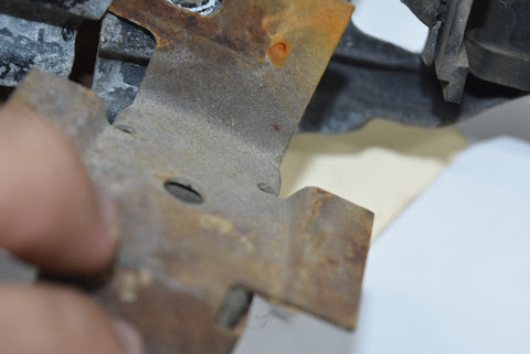 1984 84 Ford Mustang radiator bracket Top and Bottom holders OEM