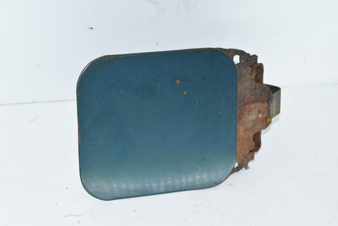 1963 Pontiac Catalina Filler Fuel Tank Door Original Blue Gas Tank Cover