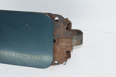 1963 Pontiac Catalina Filler Fuel Tank Door Original Blue Gas Tank Cover