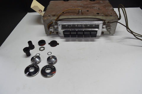 1956 BEL AIR ORIGINAL CHEVY RADIO 12V BELAIR 56 STEREO 1955 55 AM CHEVROLET