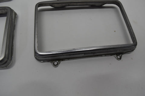 1979 1986 FORD MUSTANG LX CONVERTIBLE HEADLIGHT BEZEL SET 80 81 82 83 84 85