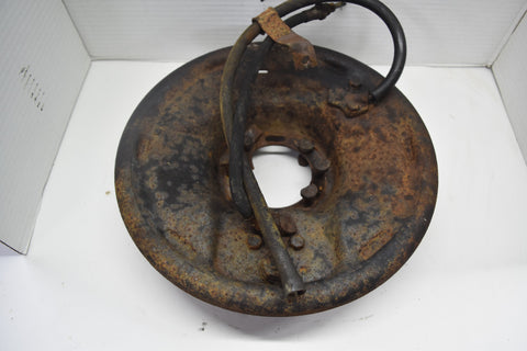 1958 CADILLAC LIMO FLEETWOOD SERIES 75 REAR RIGHT DRUM BRAKE PLATE 58