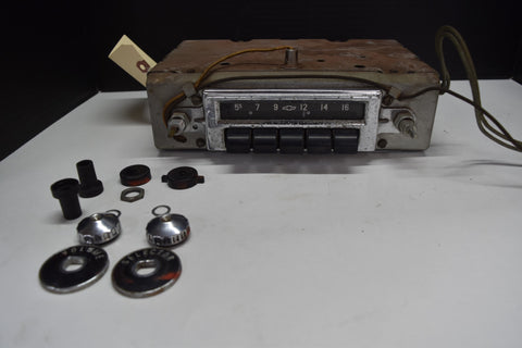 1956 BEL AIR ORIGINAL CHEVY RADIO 12V BELAIR 56 STEREO 1955 55 AM CHEVROLET