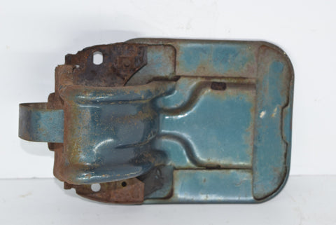 1963 Pontiac Catalina Filler Fuel Tank Door Original Blue Gas Tank Cover