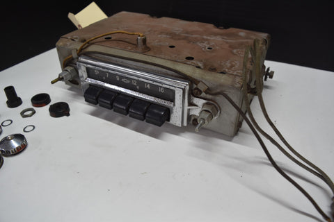 1956 BEL AIR ORIGINAL CHEVY RADIO 12V BELAIR 56 STEREO 1955 55 AM CHEVROLET