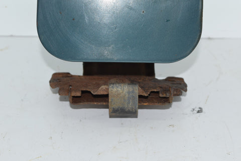 1963 Pontiac Catalina Filler Fuel Tank Door Original Blue Gas Tank Cover