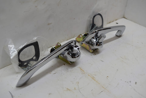 Brand New 1967-1968 Ford Mustang Exterior Door Handle Pair LH RH Hardware!