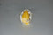 Vintage Amber Sterling Silver Ring Opaque Size 8.5 Gemstone Crystal Decor