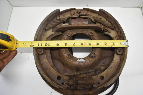 1958 CADILLAC LIMO FLEETWOOD SERIES 75 REAR RIGHT DRUM BRAKE PLATE 58