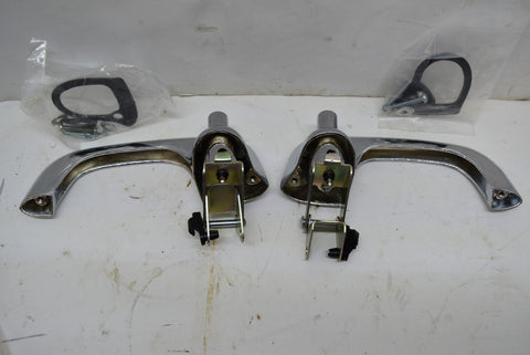 Brand New 1967-1968 Ford Mustang Exterior Door Handle Pair LH RH Hardware!
