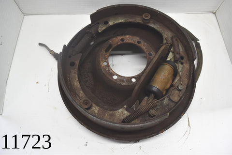 1958 CADILLAC LIMO FLEETWOOD SERIES 75 REAR LEFT DRUM BRAKE PLATE 58