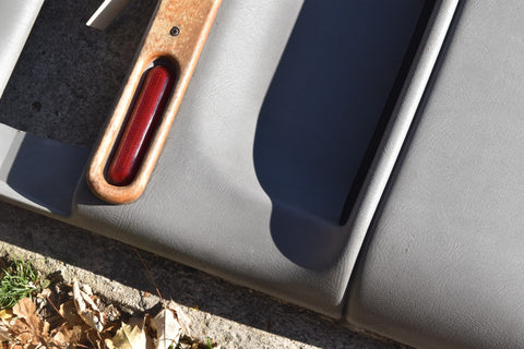 1996 2005 GMC Safari Left Driver Front Door Panel Power Window 96 97 98 99