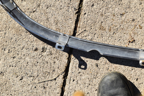 1963 1964 Ford Galaxie Front Windshield Left Driver Lower Trim Moulding 64