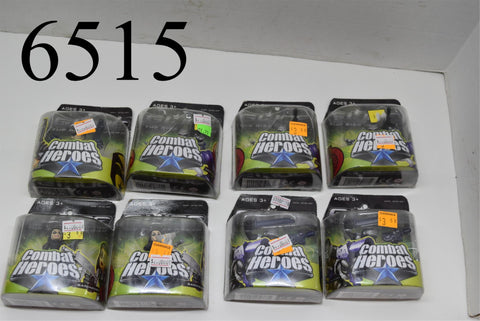 2008-2009 GI Joe The Rise Of Cobra Combat Heros LOT 8 Figures NIB Toys