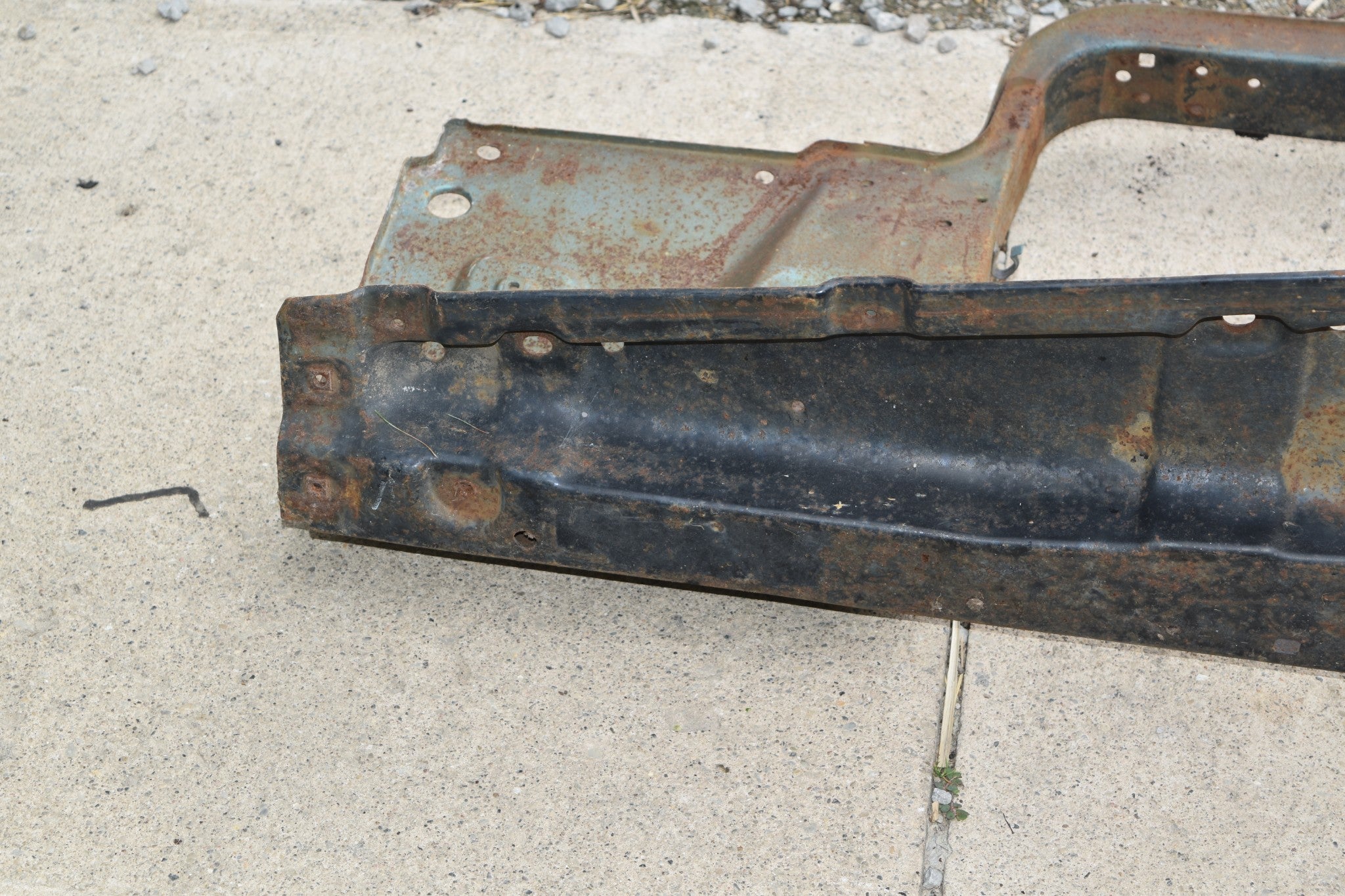 1966 1967 Pontiac GTO Lemans Non-A/C Radiator Core Support 66 67 Witho ...