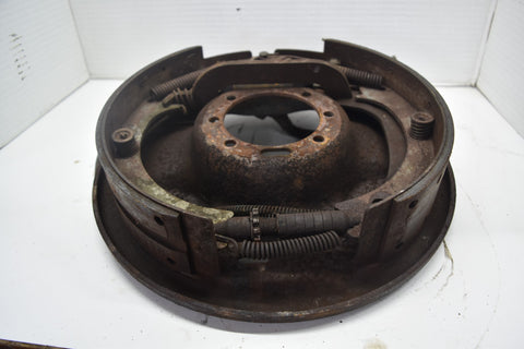 1958 CADILLAC LIMO FLEETWOOD SERIES 75 REAR LEFT DRUM BRAKE PLATE 58