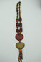 All Natural Wood Necklace Multicolored Handmade in Ecuador