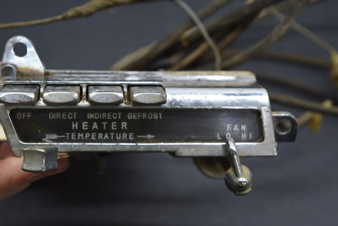 1958 Oldsmobile Super 88 Heater Control Climate Dash Temperature Fan 58 OEM