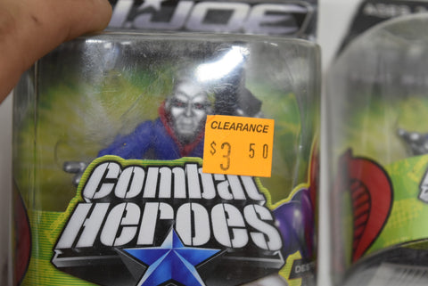 2008-2009 GI Joe The Rise Of Cobra Combat Heros LOT 8 Figures NIB Toys