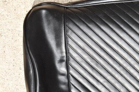1965 Pontiac GTO Front Bucket Seat Upholstery Set Right Lower Black Vinyl 65