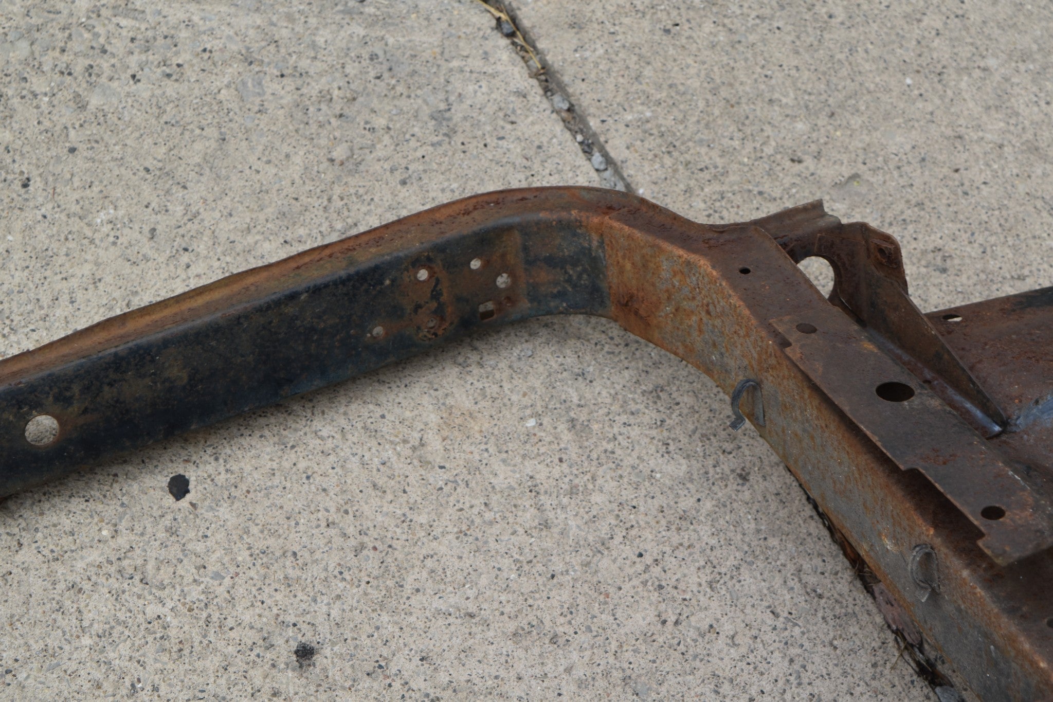 1966 1967 Pontiac GTO Lemans Non-A/C Radiator Core Support 66 67 Witho ...