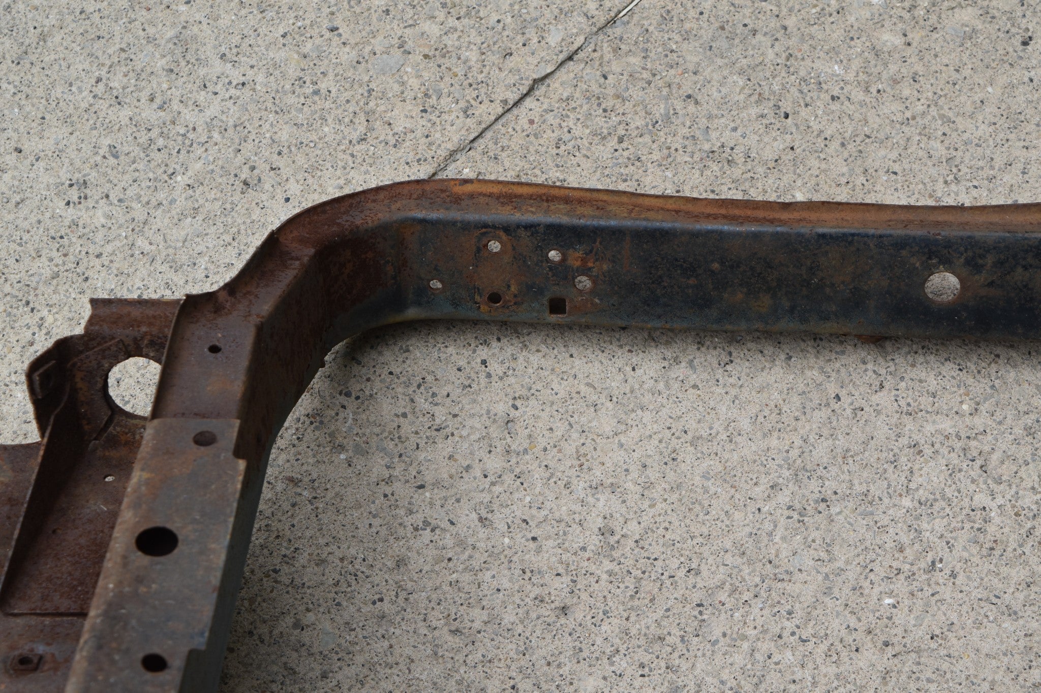 1966 1967 Pontiac GTO Lemans Non-A/C Radiator Core Support 66 67 Witho ...