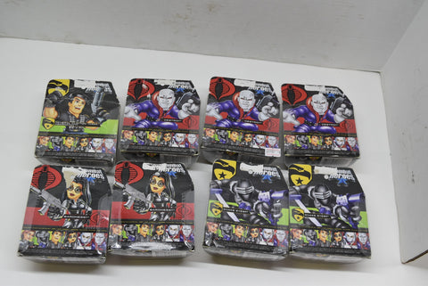 2008-2009 GI Joe The Rise Of Cobra Combat Heros LOT 8 Figures NIB Toys