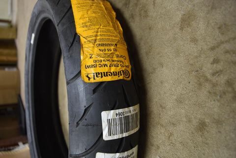 120/70 ZR17 CONTINENTAL TUBELESS TIRE 03 19 0255019000 290141 CONTI MOTION
