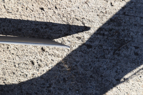 1964 Ford Galaxie 500 Left Driver Rear Belt Line Trim Molding Beltline Back 64