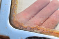 1957 Chevy Belair Rear Quarter Window Glass + Frame Left Driver 57 Hardtop