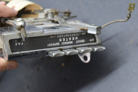 1958 Oldsmobile Super 88 Heater Control Climate Dash Temperature Fan 58 OEM
