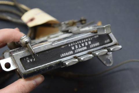 1958 Oldsmobile Super 88 Heater Control Climate Dash Temperature Fan 58 OEM