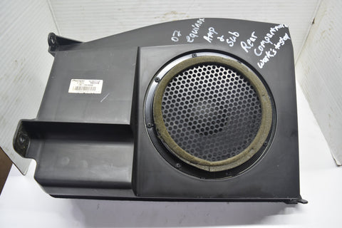 2006 2009 Chevrolet Equinox Pioneer Subwoofer Casing Audio 821607108 07 08 09