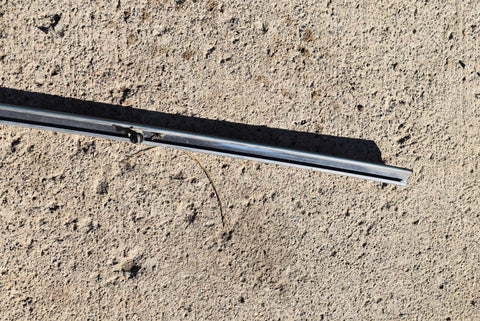 1964 Ford Galaxie 500 Left Driver Rear Belt Line Trim Molding Beltline Back 64