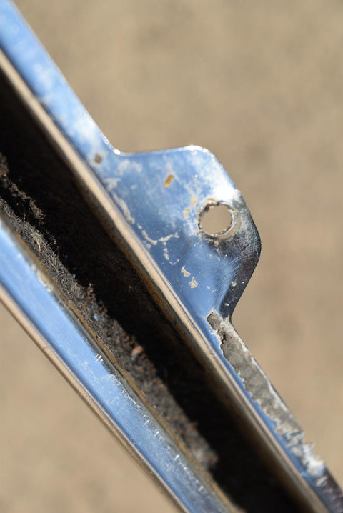 1972 1973 Gran Torino Sport LH Drip Rail Molding Trim Window Door GTS