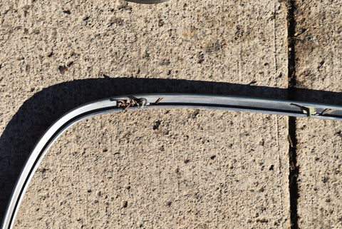 1964 Ford Galaxie 500 Left Driver Rear Belt Line Trim Molding Beltline Back 64