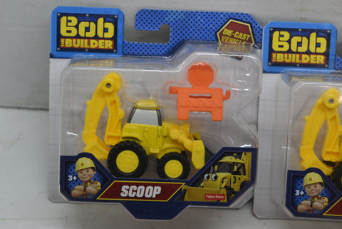 Bob the BUILDER Die Cast SCOOP lot of 2 Toys