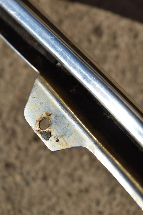 1972 1973 Gran Torino Sport LH Drip Rail Molding Trim Window Door GTS