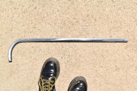 1964 Ford Galaxie 500 2 Door Rear Window Exterior Trim Lower Right Passenger 64