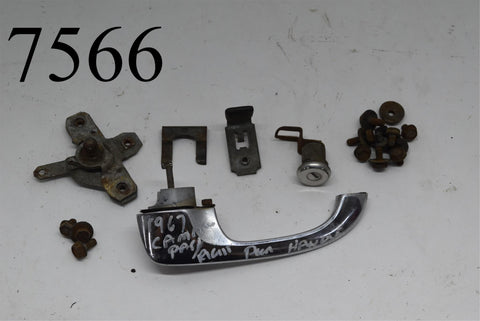 1967 67 Chevy Chevrolet Camaro door handle and internals lock with out key