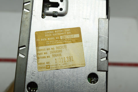 1977 1978 1979 CADILLAC ELDORADO AM/FM Radio STEREO CASSETTE PLAYER Not Test